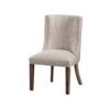 Willow Chair (WD-WCH-222635) - Linen Fabric w/ Distressed Grey