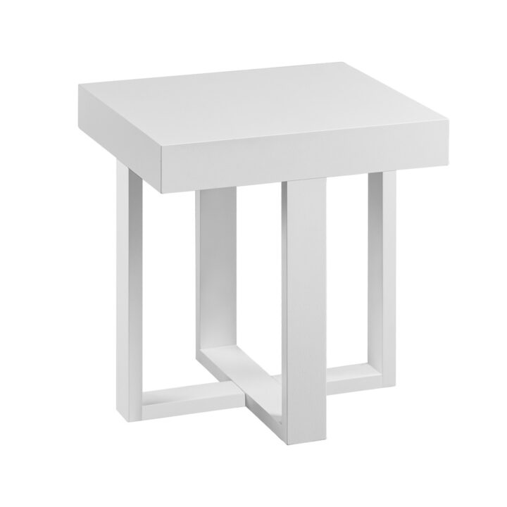 Pacifica End Table (EM-PFE-242426) - White