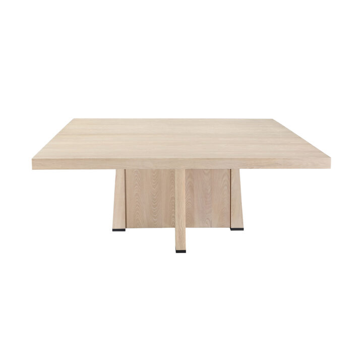 Perry 72 Sq Dining Table (WD-PDT-727230) - White Oak