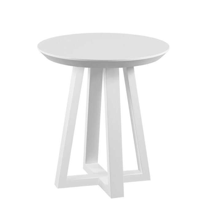 Tiffany 26 End Table (SY-TET-262628) - White