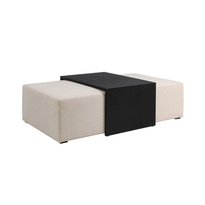 Jones Ottoman Table (AP-JCT-603619)- Ebony