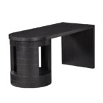 Preston Desk (ZF-PDS-662630) - Ebony Oak
