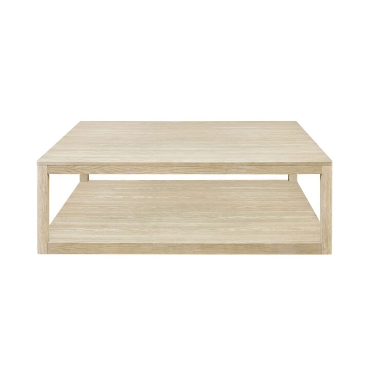 Eberle Lg Cocktail Table (ZF-ECT-606019) - White Oak