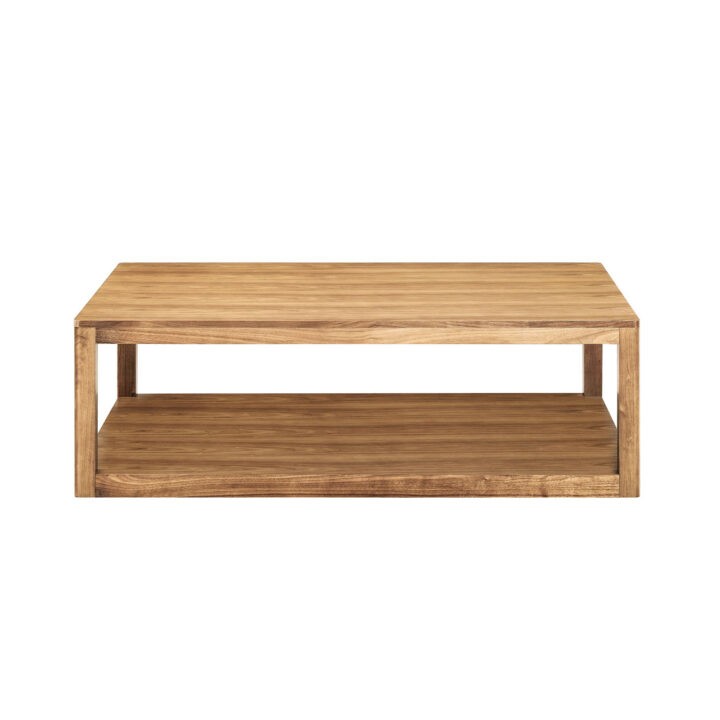 Eberle Rect Cocktail Table (ZF-ECT-604219) - Light Walnut