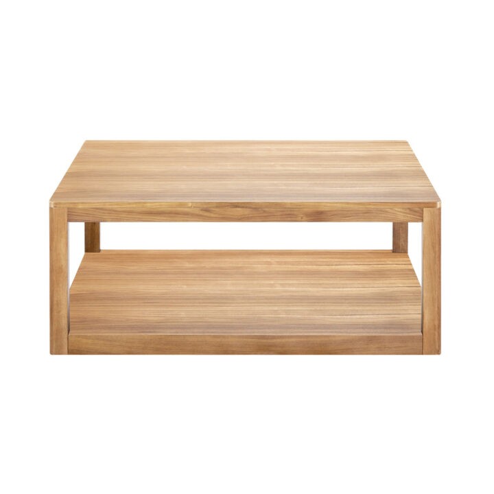 Eberle Sm. Cocktail Table (ZF-ECT-484819) - Light Walnut