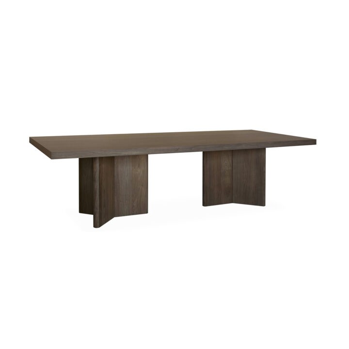 Drew Rect Dining Table (EM-DDT-1084430) - Light Walnut