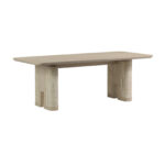 Rafles Rect Dining Table (AP-RDT-844030)-Drift Oak