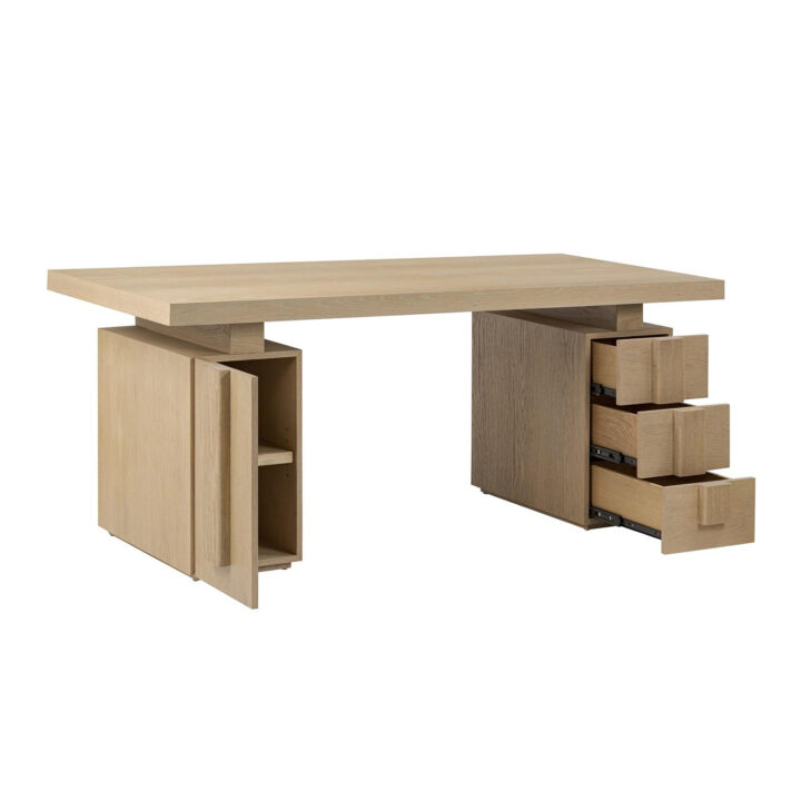 Alto Desk (SM-ALD-723230) - White Oak