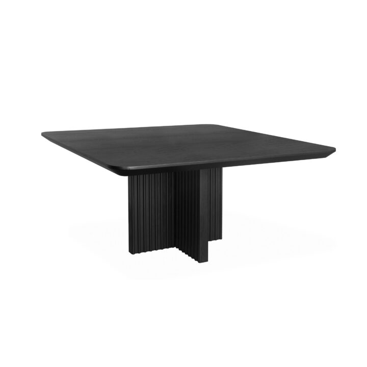 Bonaire 60sq dining table (EM-BOD-606030) - Black Oak