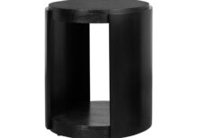 Zurich Rd End Table (AP-ZUE-222226) - Black Oak