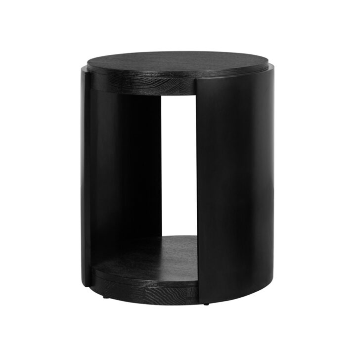 Zurich Rd End Table (AP-ZUE-222226) - Black Oak
