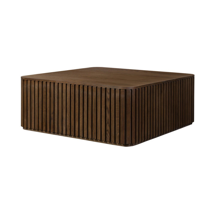 Corina 48sq Cocktail Table (EM-CON-484819) - Caramel Oak