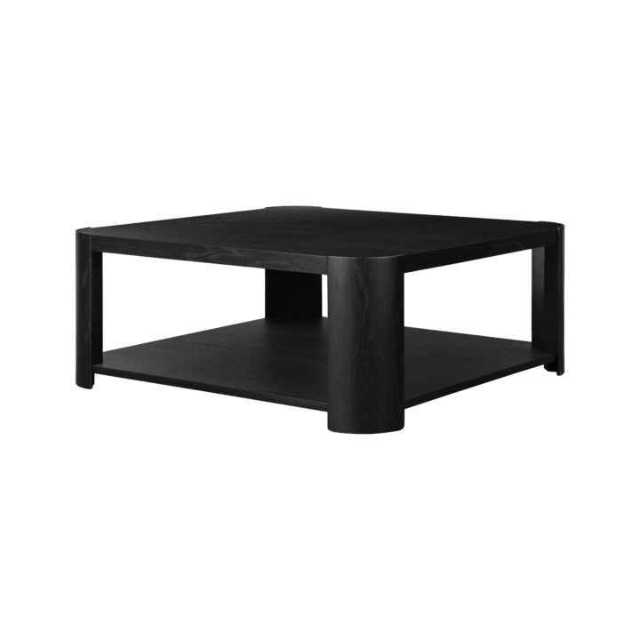 Zurich 48" SQ cocktail table (AP-ZUC-484819) - Black Oak