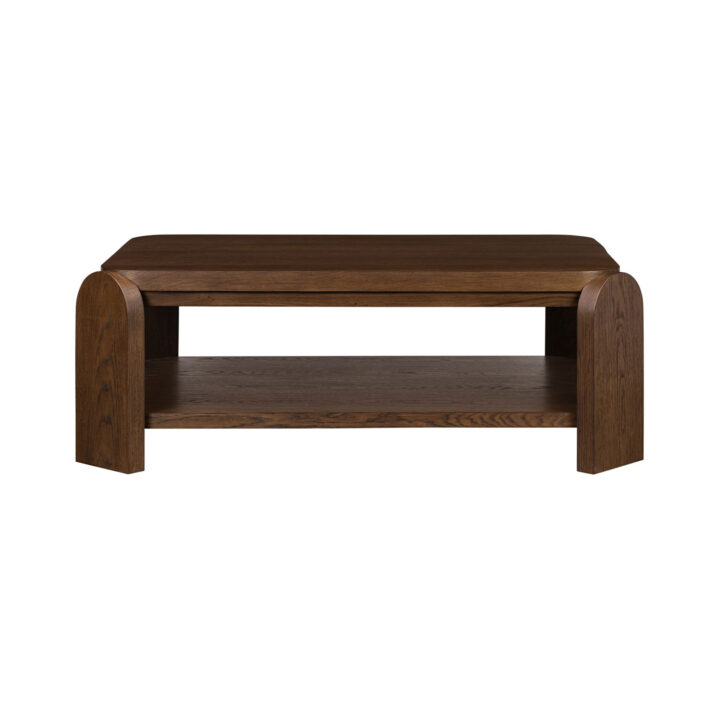Gibra Rect Cocktail Table (TL-GCT-543619) - Caramel Oak
