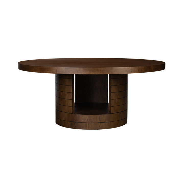 Preston 72 RD Dining Table (TL-PDT-727230) - Caramel Oak