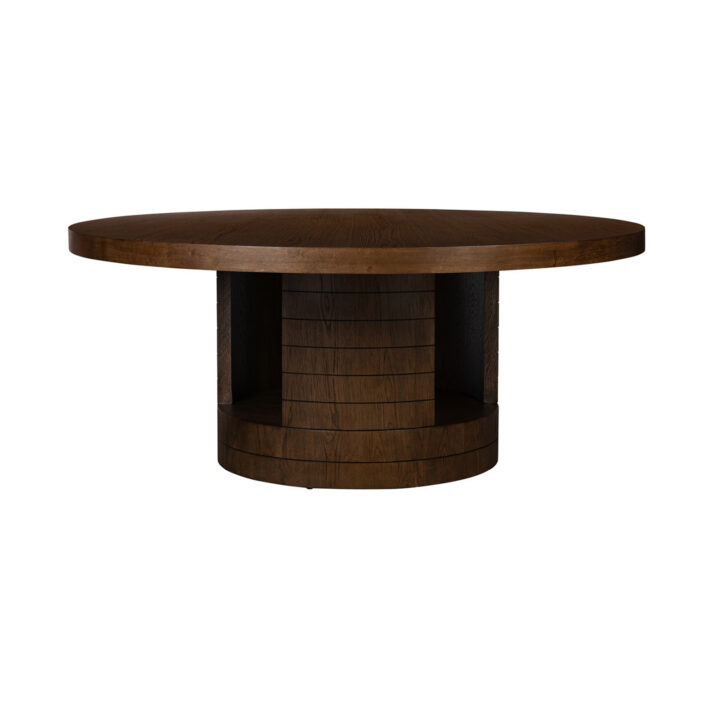 Preston 72 RD Dining Table (TL-PDT-727230) - Caramel Oak