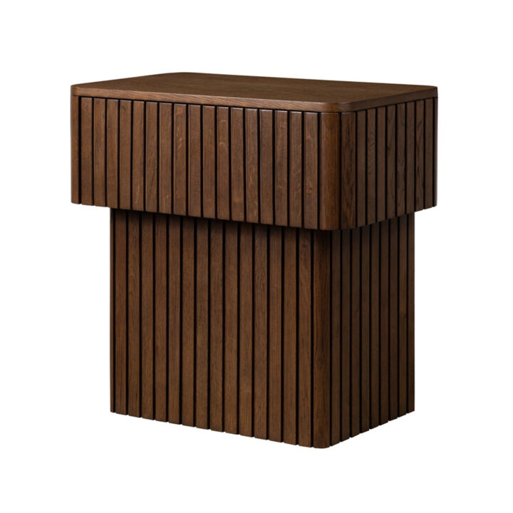 Corina Nightstand (TL-CON-281828) - Caramel Oak