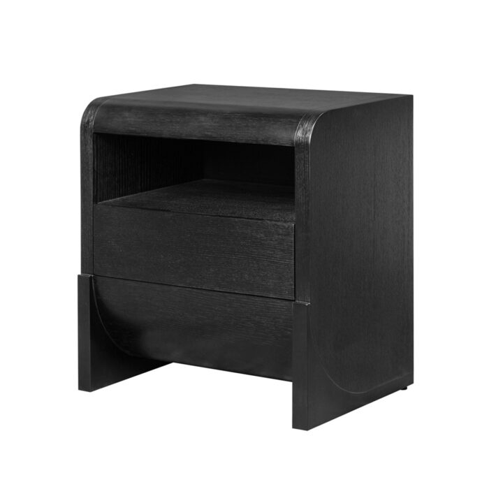 Julio Nightstand (AP-JLN-261828) - Black Oak
