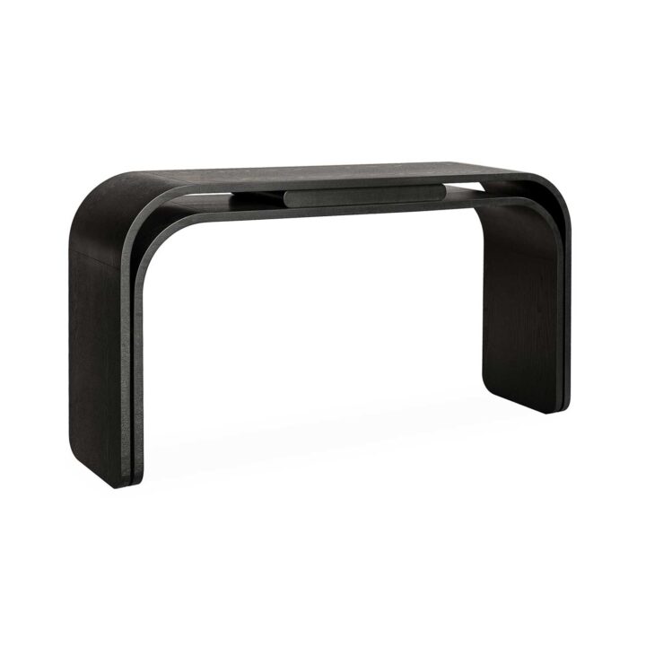 Perth Console Table (EM-PRC-591431) - Black Oak