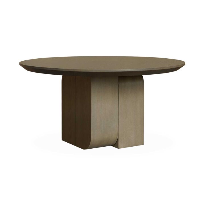 Phoenix 60 rd Dining Table (EM-PHD-606030)-Ash Oak